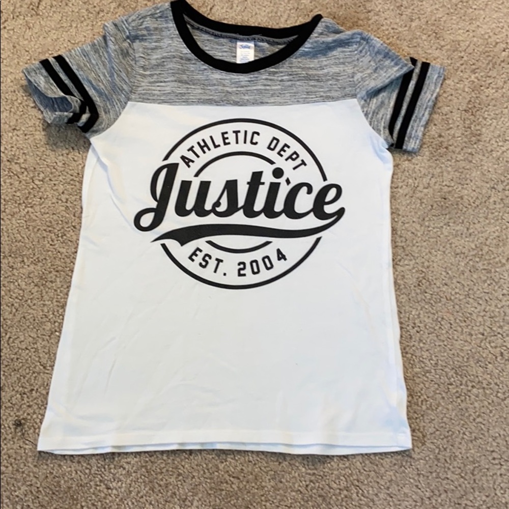 justice logo tee